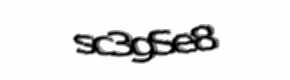 Security check image, please type the characters shown